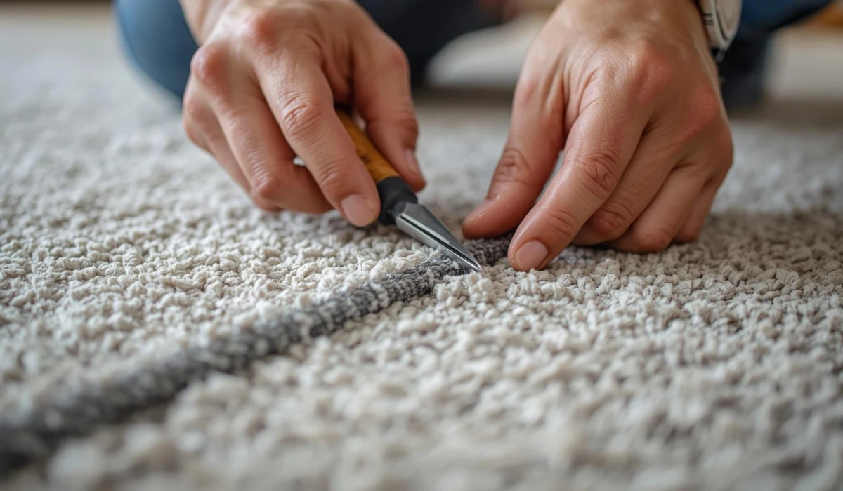 Repairing Carpet Pulls and Snags